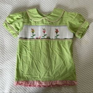 Smocked Straight/Shift Dress • Gingham/Puff Sleeves/Floral • 4